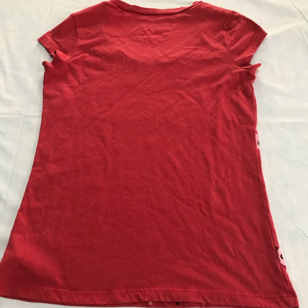 Hello Kitty Tee DOE Panda Bunny Dog Red polka Dots - Picture 6 of 6